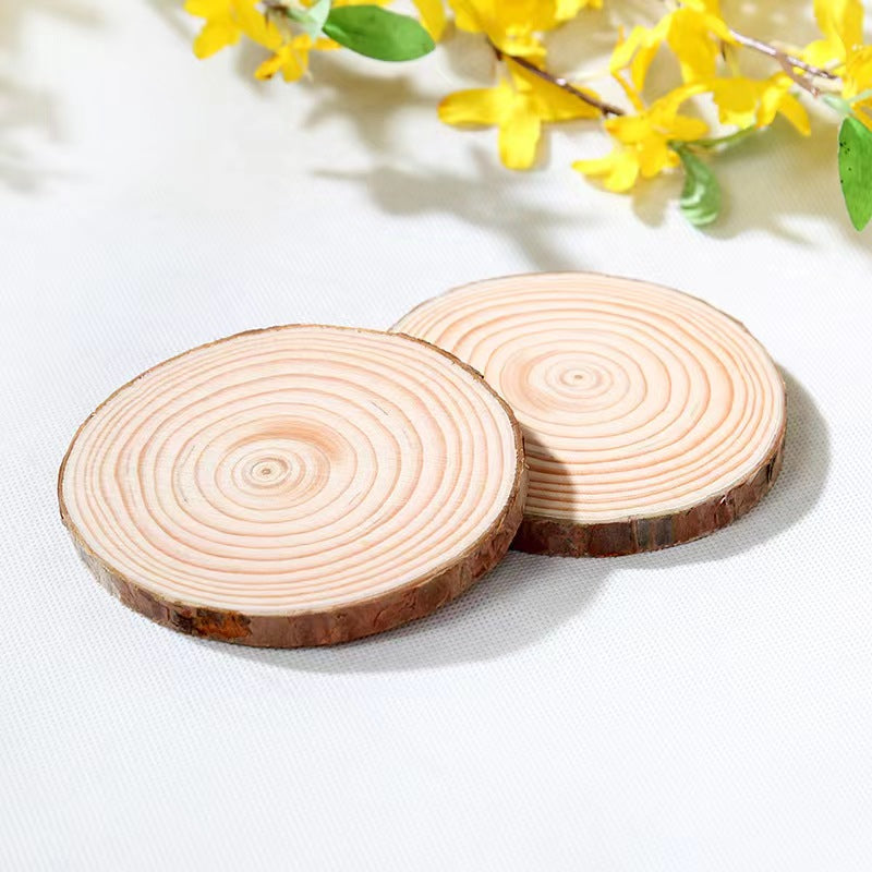 SUPSAS33 Natural Wooden Coasters