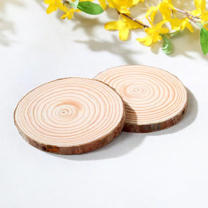 SUPSAS33 Natural Wooden Coasters