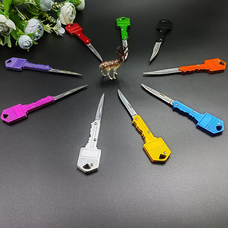 SUPSAS36 Folding Key Shaped Knife