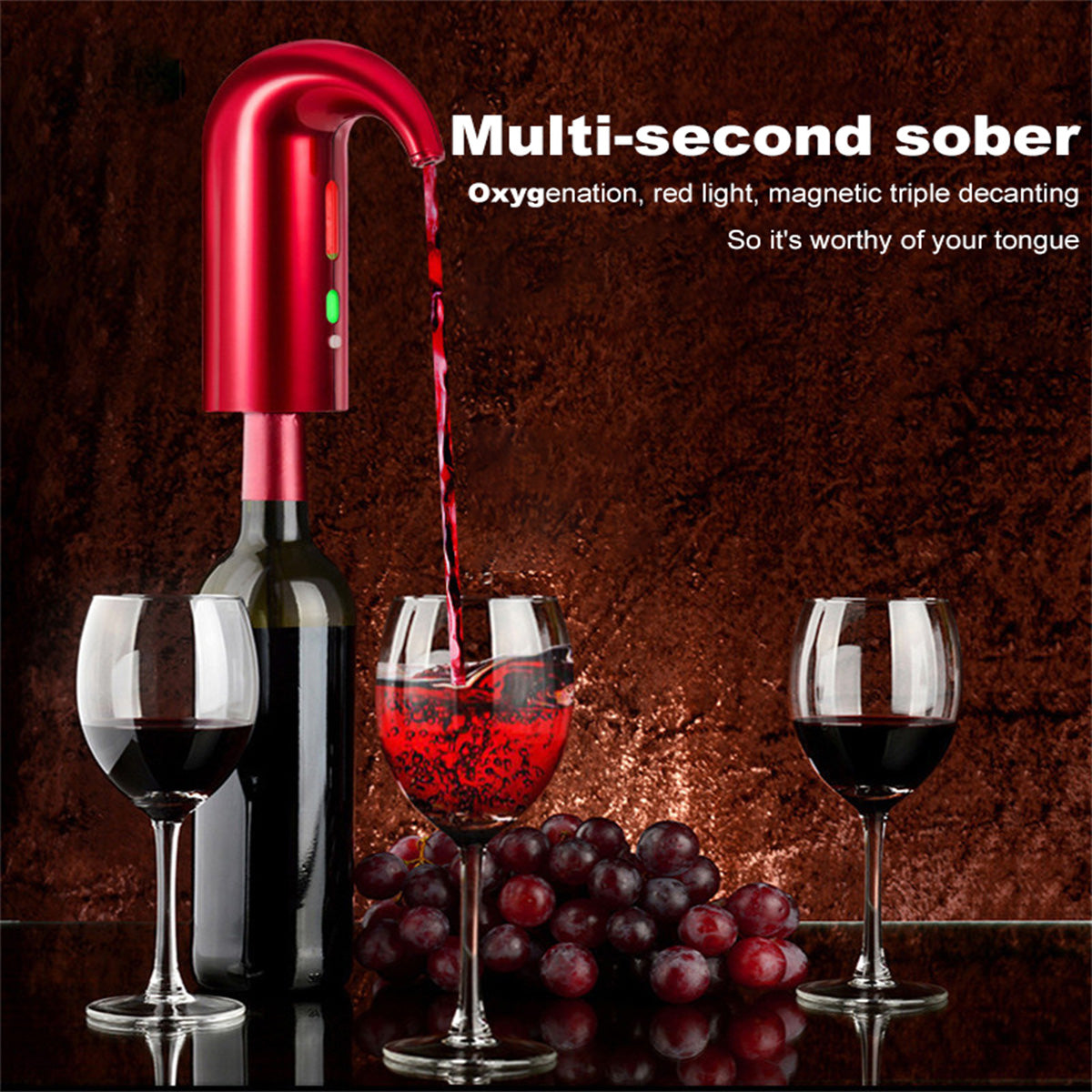 SUPSAS50 Electric Wine Aerator