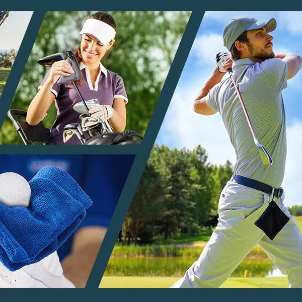 SUPSAS67 Portable Microfiber Golf Ball Towel