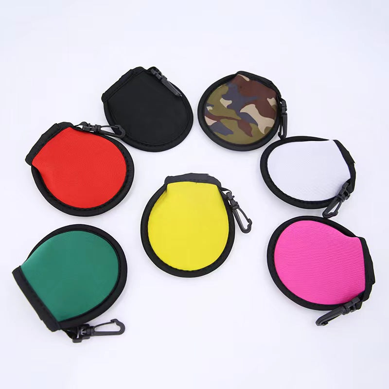 SUPSAS68 Portable Pocket Golf Ball Washer Pouch