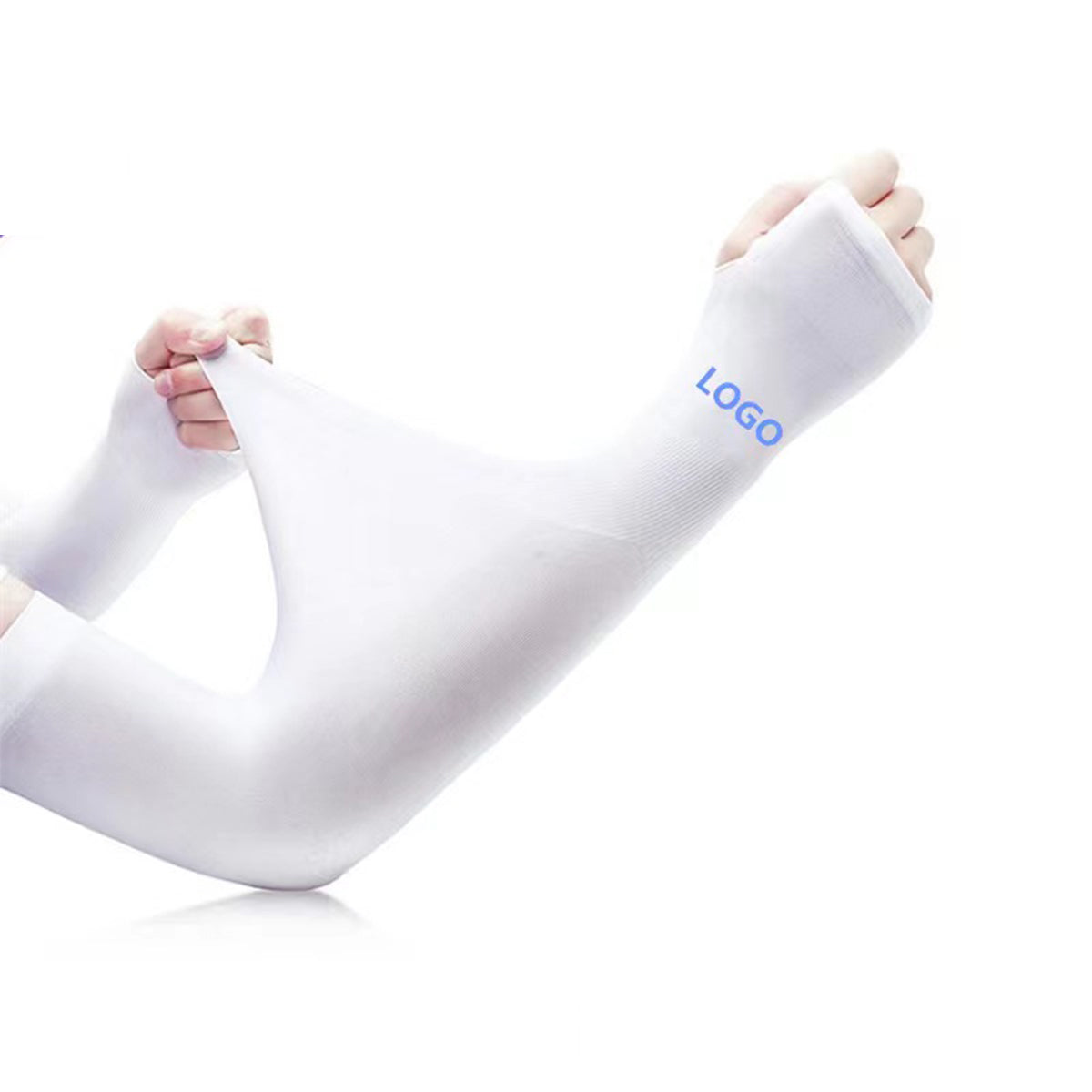 SUPSAS73 Cooling Ice Silk Arm Sleeves