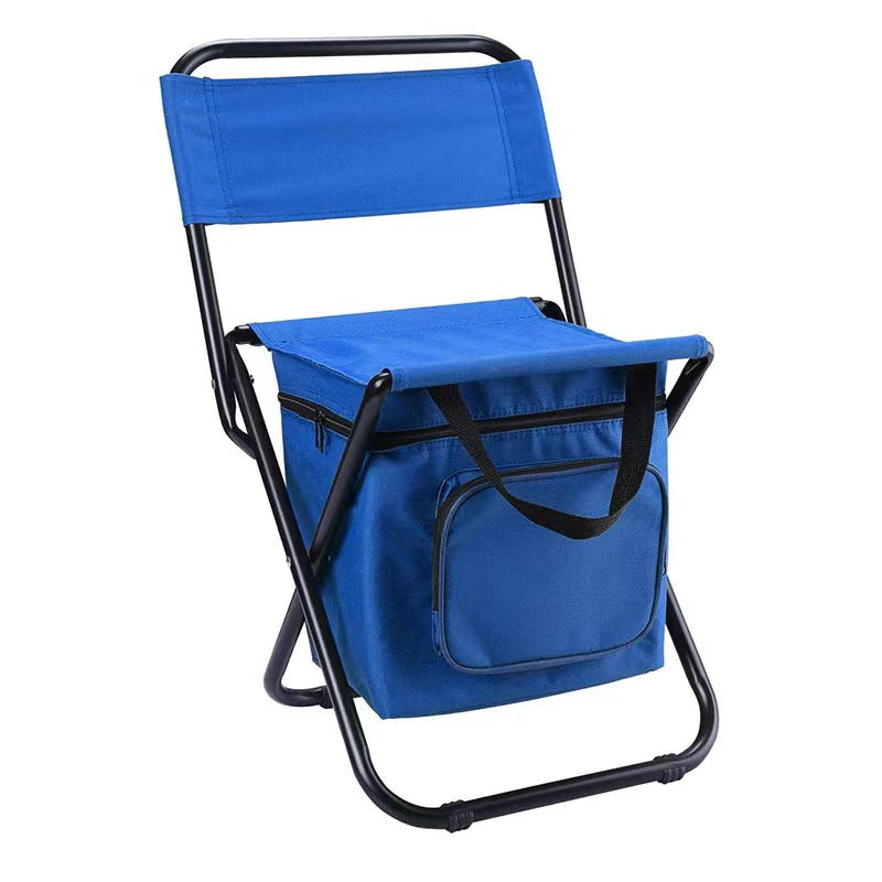 SUPSAS87 Folding Chair Seat with Cooler Bag