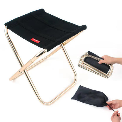 SUPSAS93 Folding Stool with Carry Bag