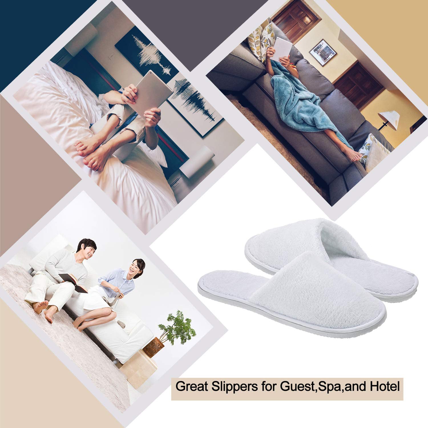 SUPSAW116 Disposable Hotel Slippers