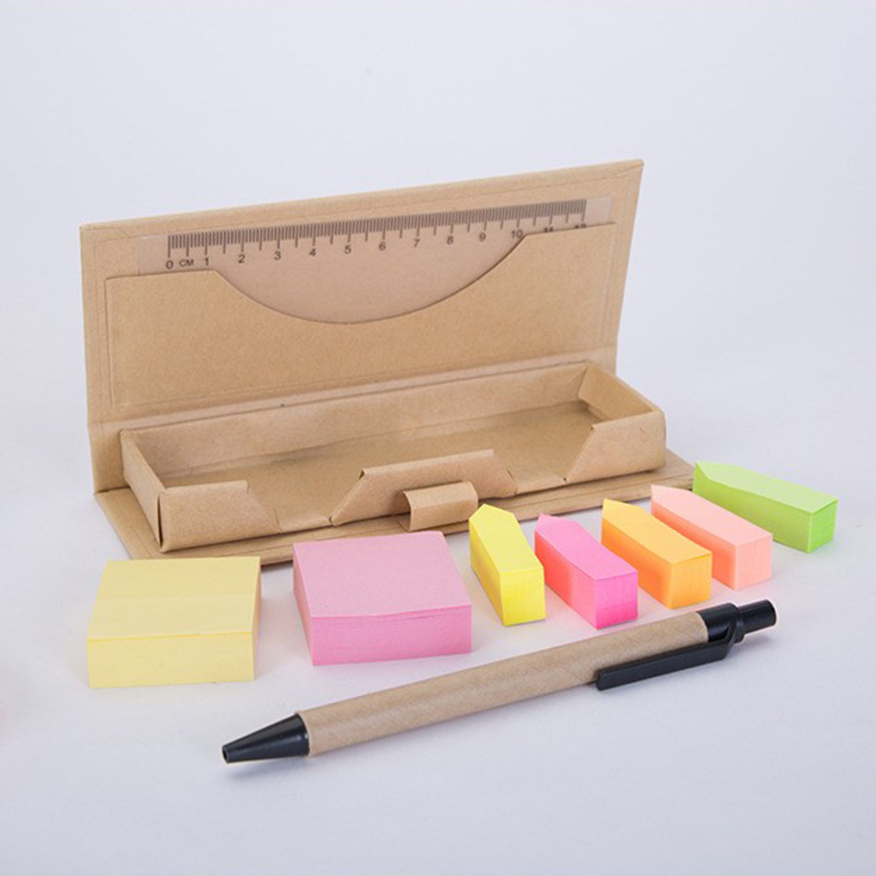 SUPSAW123 Colored Sticky Note with Kraft Package