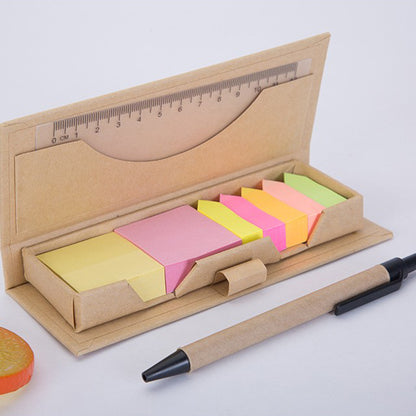 SUPSAW123 Colored Sticky Note with Kraft Package