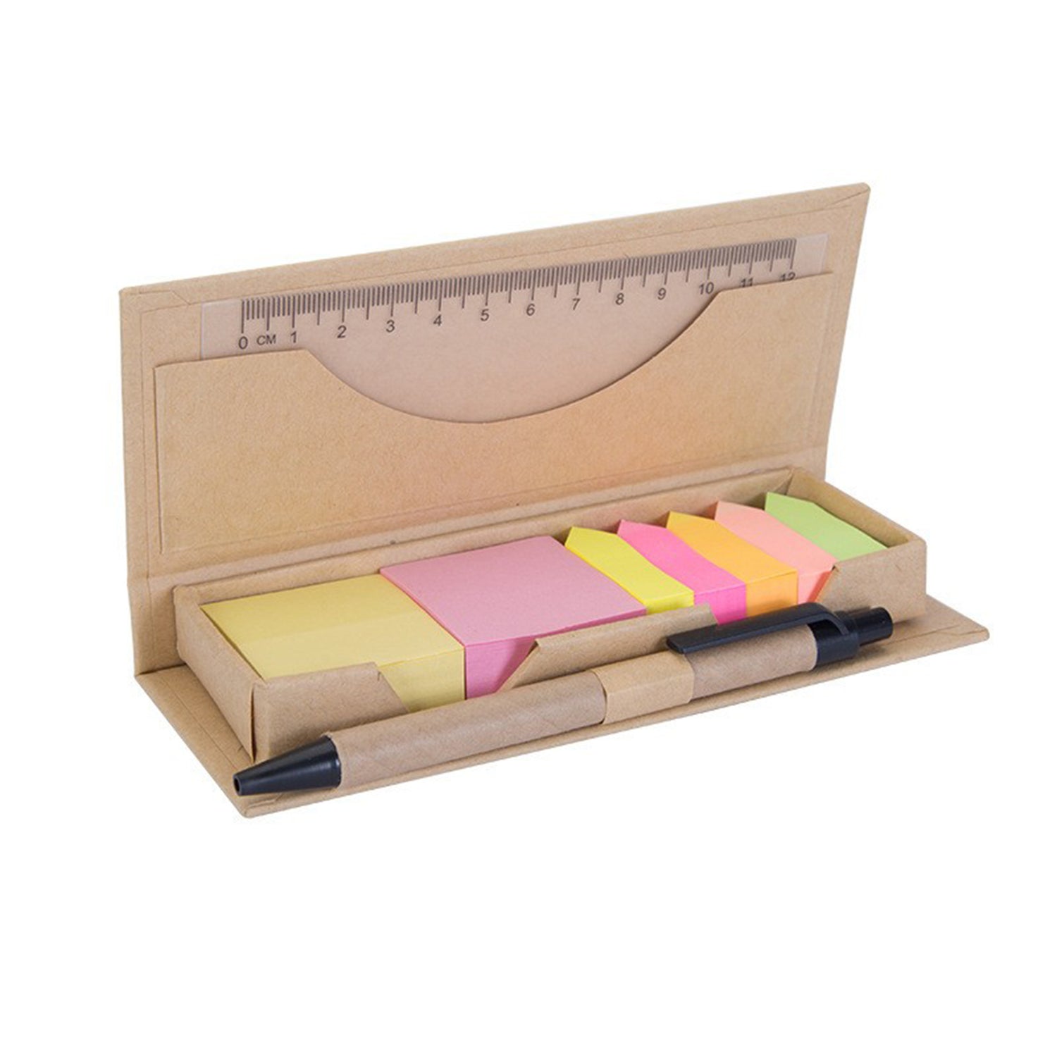 SUPSAW123 Colored Sticky Note with Kraft Package