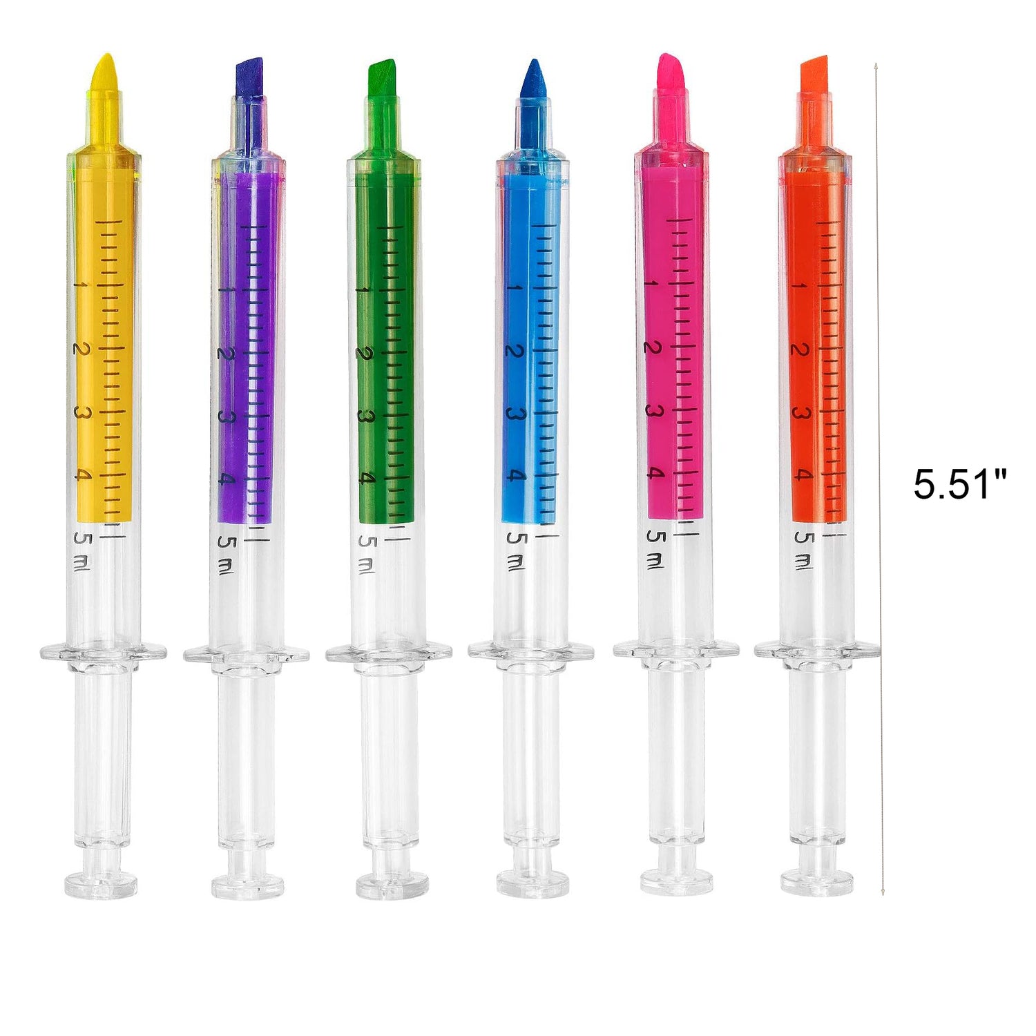 SUPSAW140 2-In-1 Syringe Highlighter Ball Pen