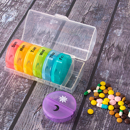 SUPSAW158 Large Weekly Daily Pill Box