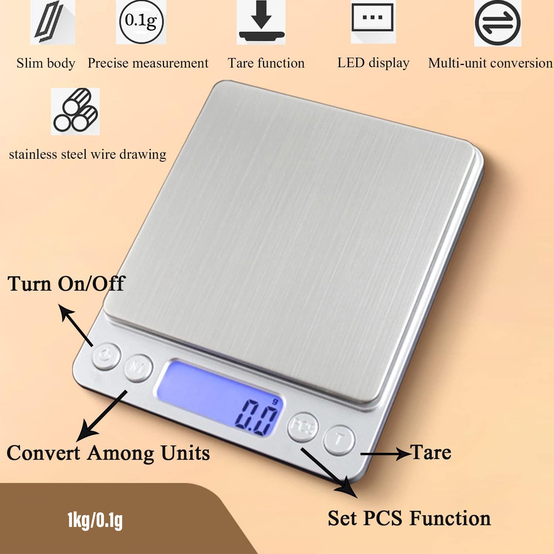 SUPSAW167 Food Scale