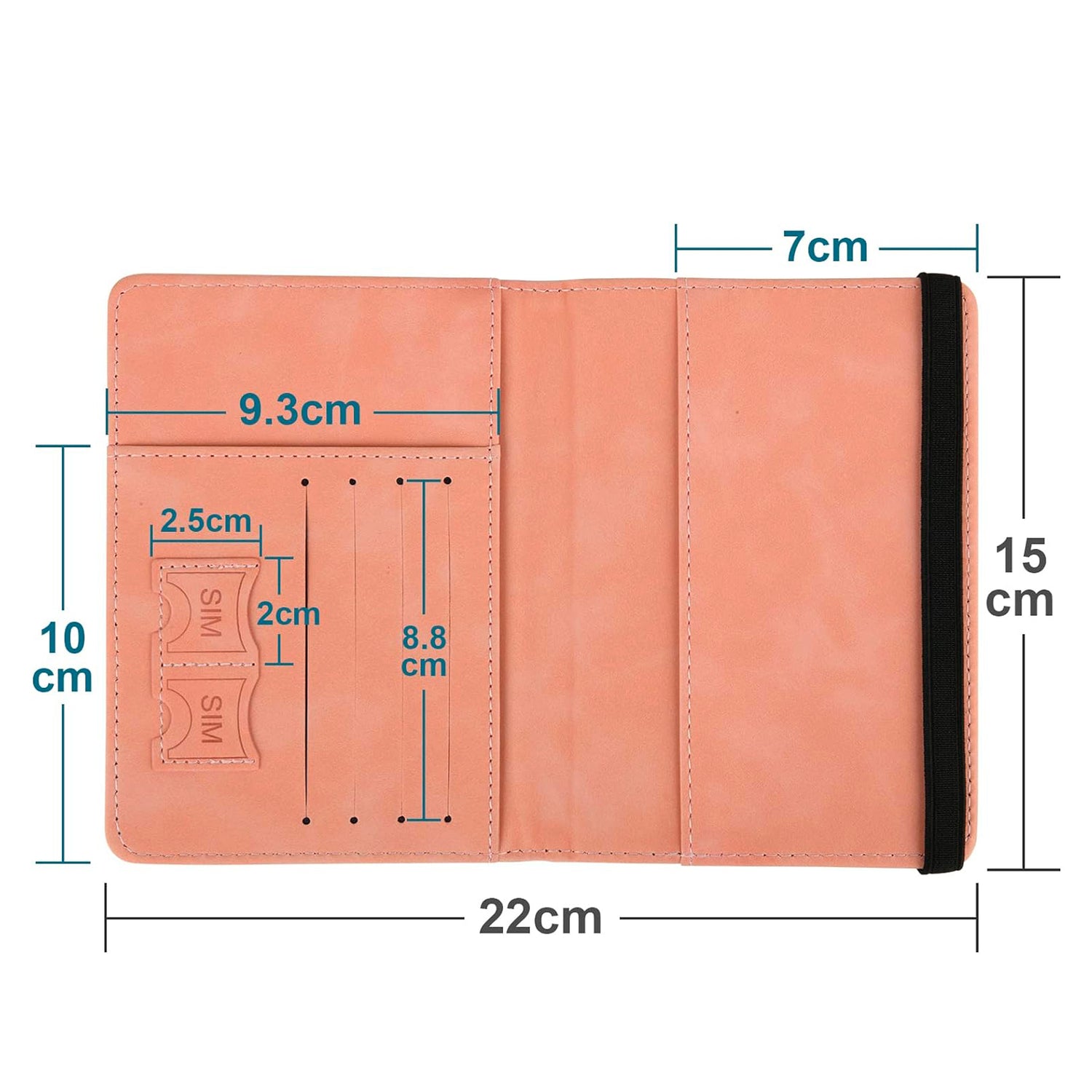 SUPSAW170 Leather Passport Holder