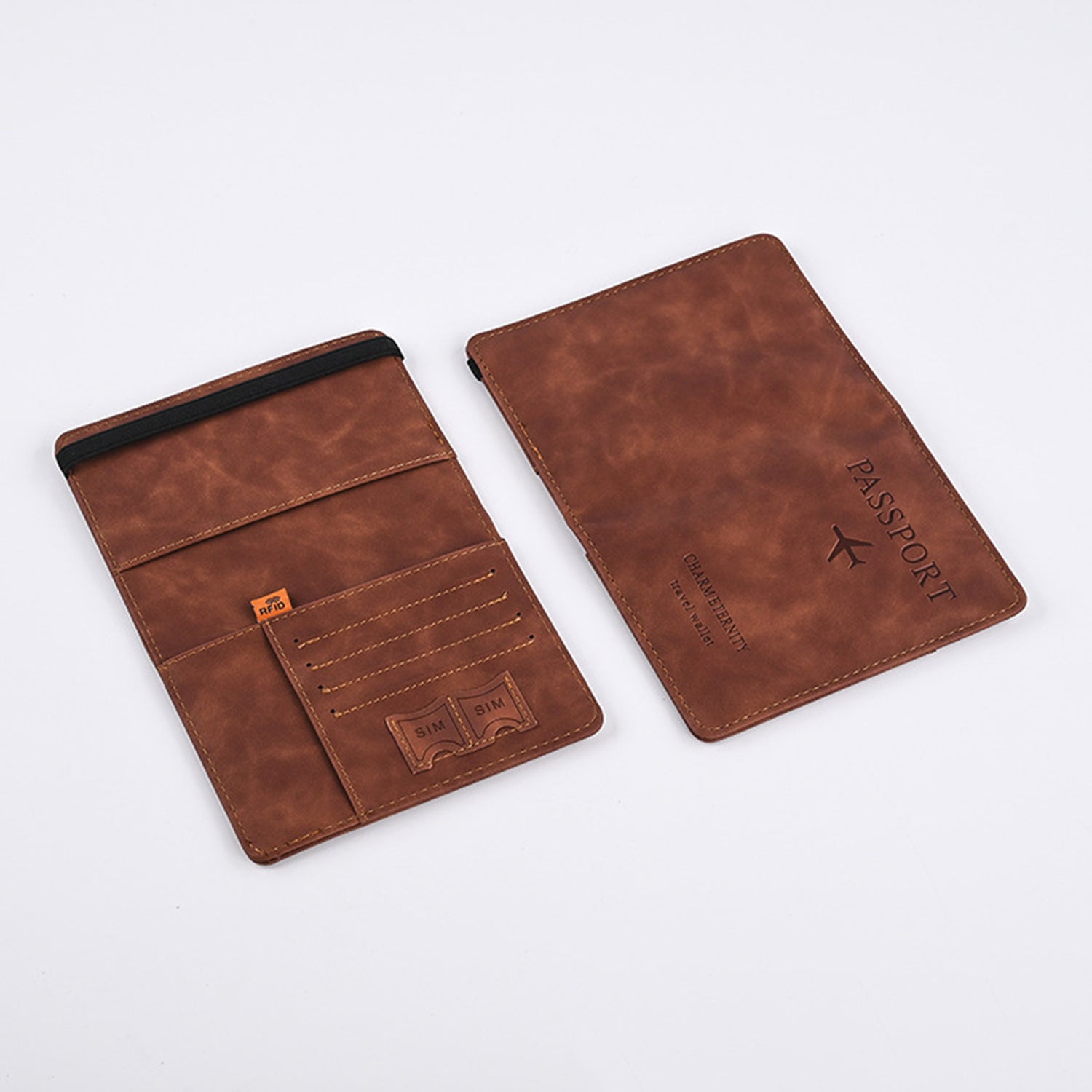 SUPSAW170 Leather Passport Holder