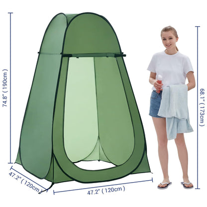 SUPSAW177 Portable Pop Up Privacy Shower Tent