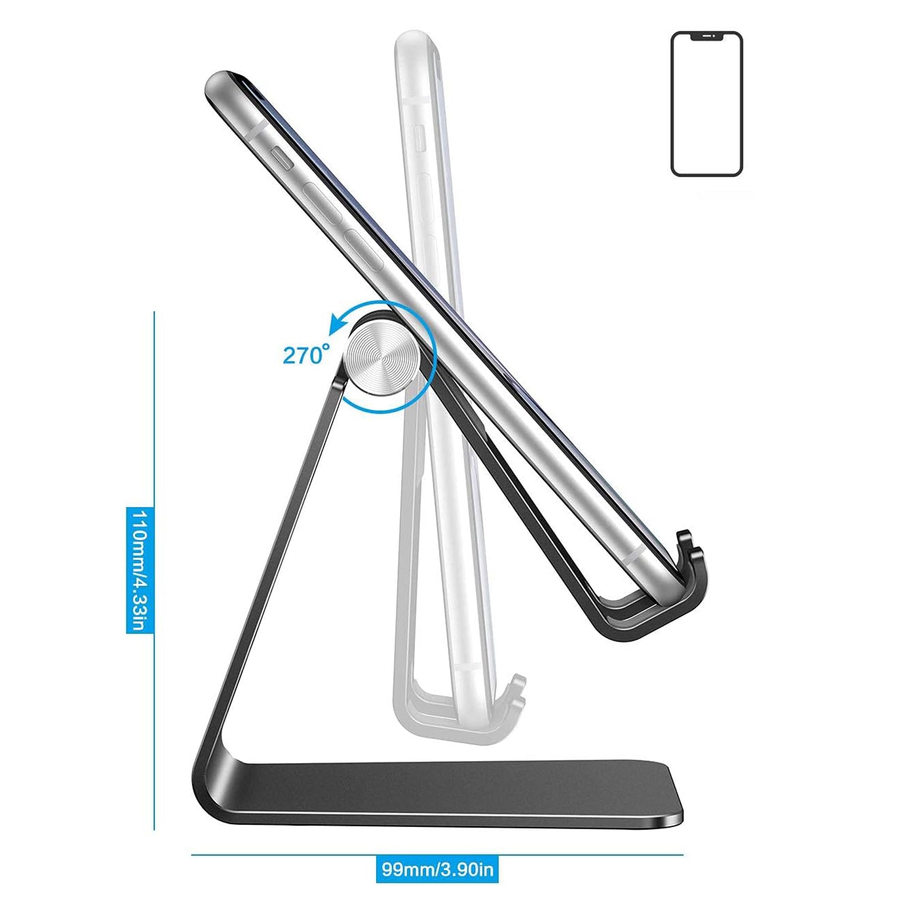 SUPSAW182 Adjustable Tabletop Cell Phone Stand