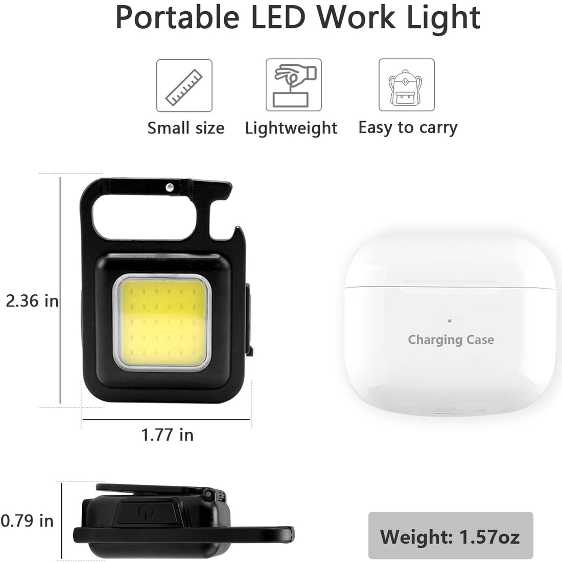 SUPSAW193 COB Small Flashlights