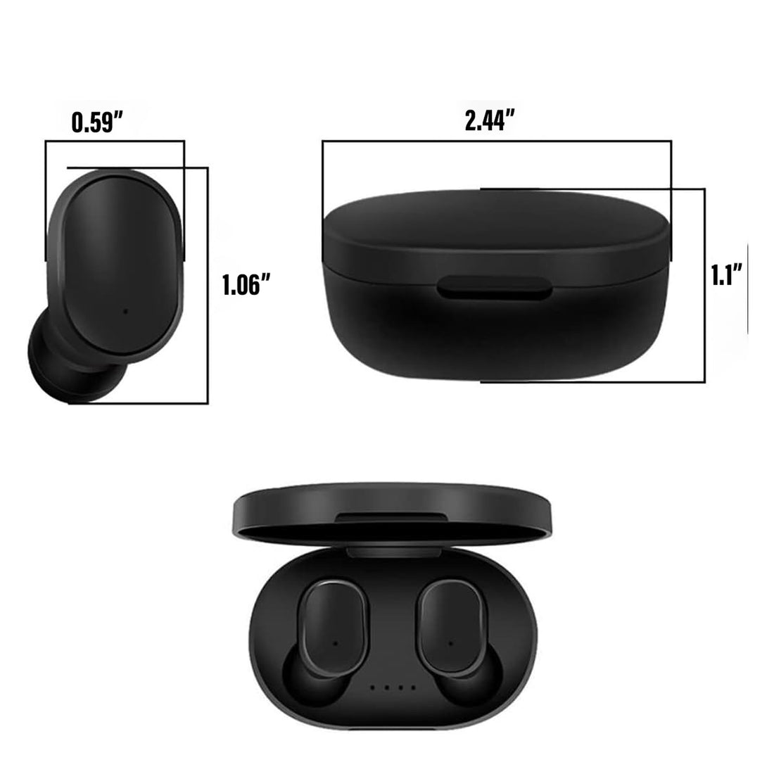 SUPSAW197 A6S TWS Bluetooth Earphone