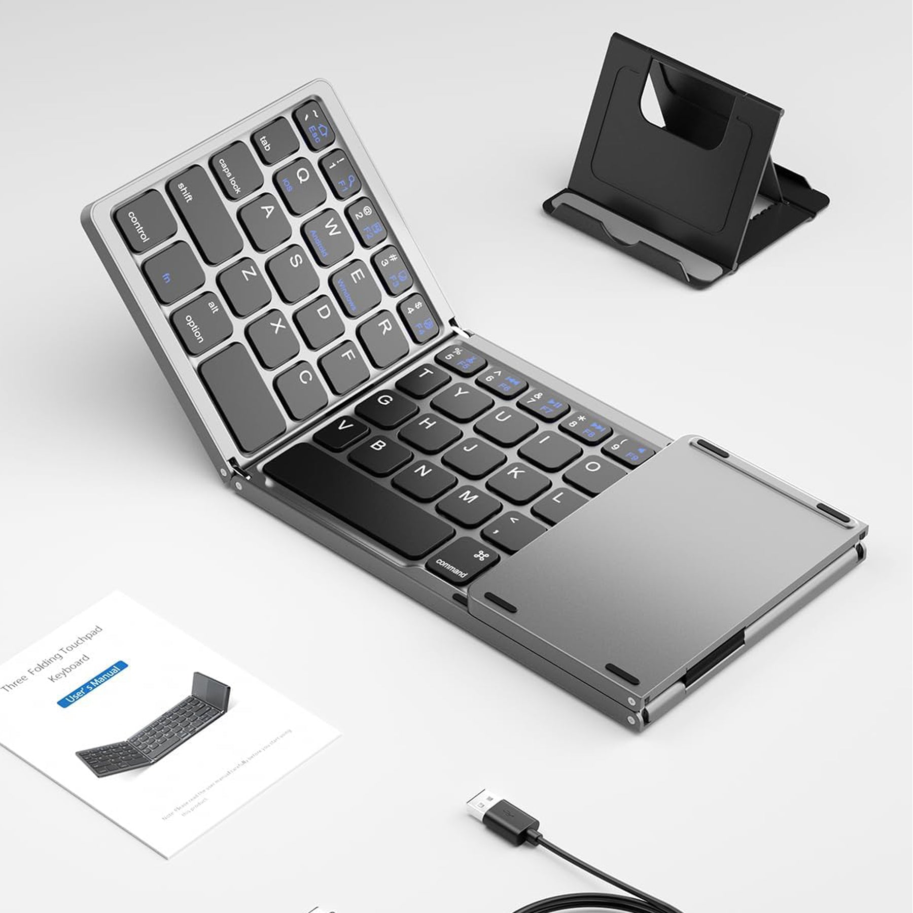 SUPSAW200 Foldable Bluetooth Keyboard