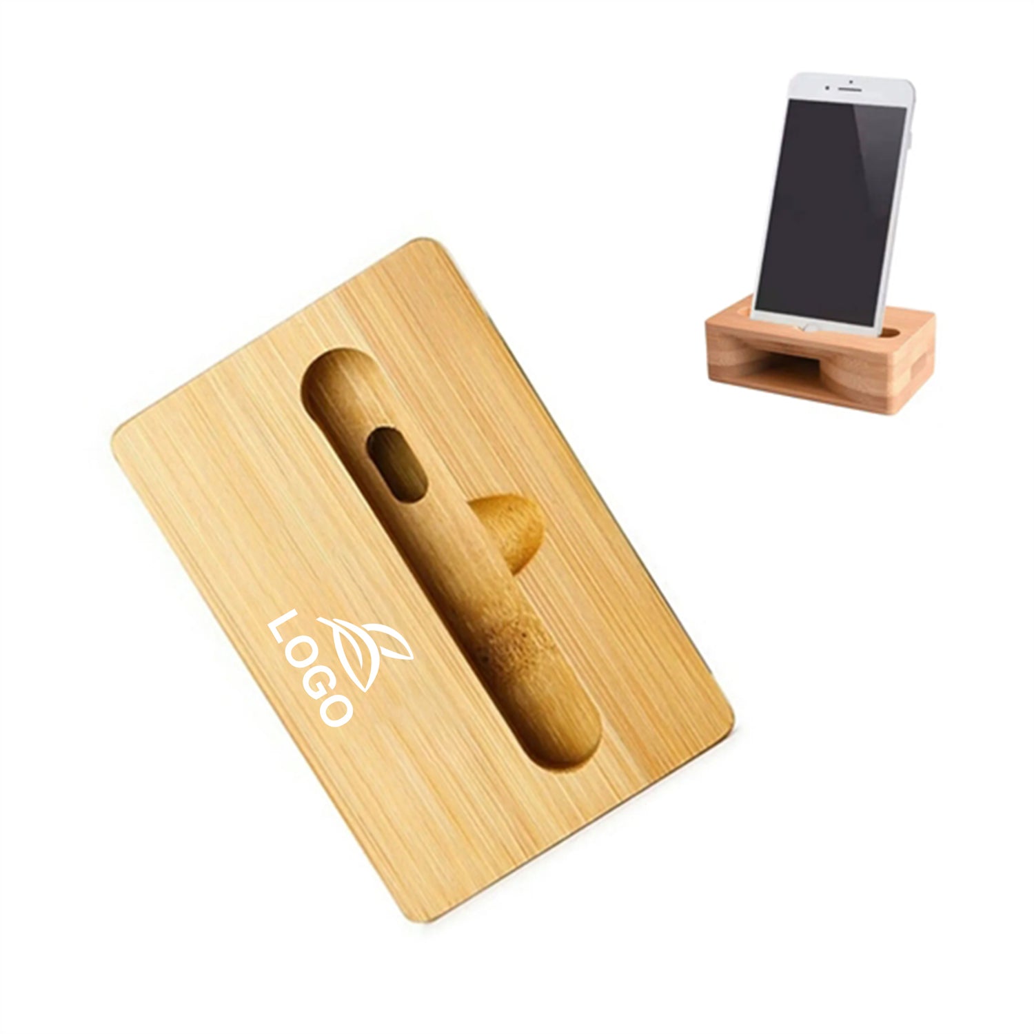 SUPSAW209 Multi-Functional Wooden Phone Stand