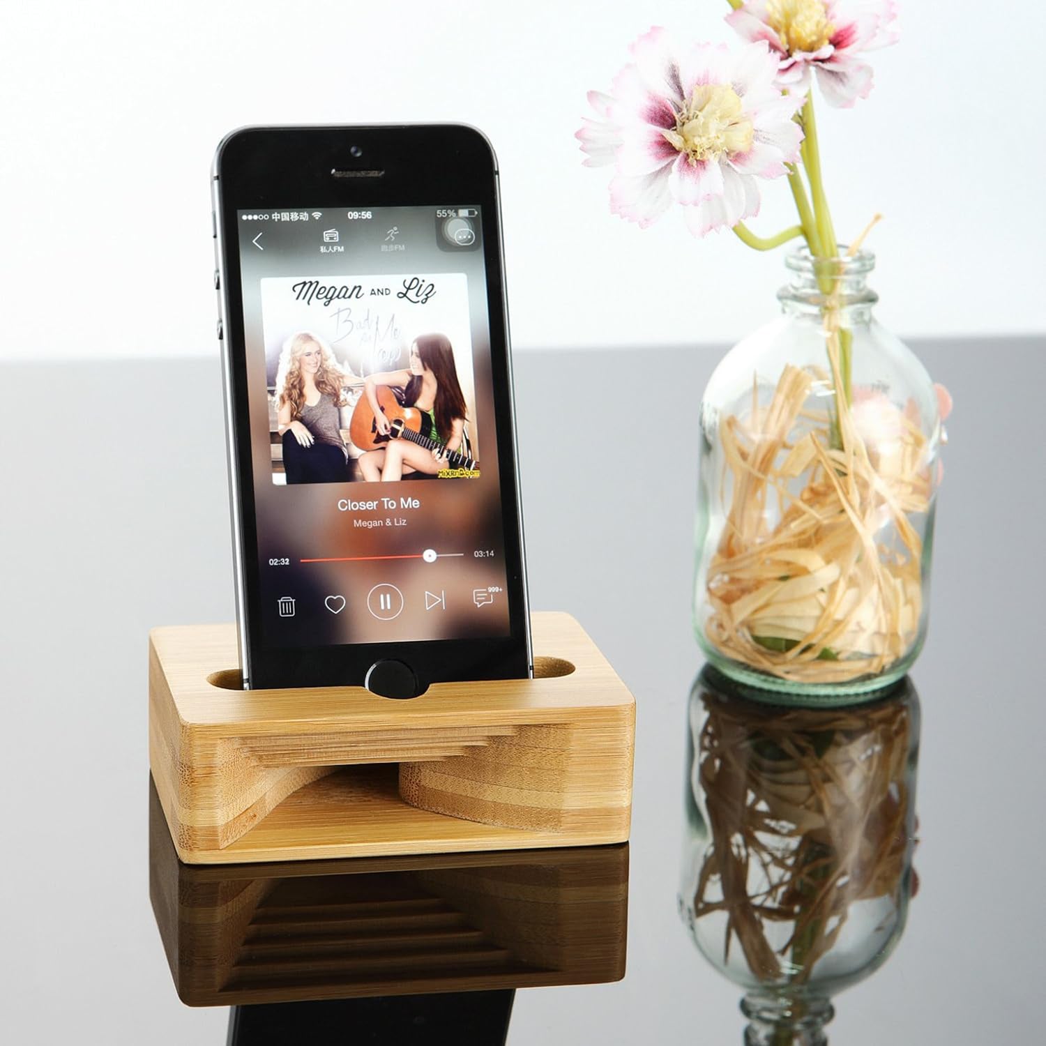 SUPSAW209 Multi-Functional Wooden Phone Stand