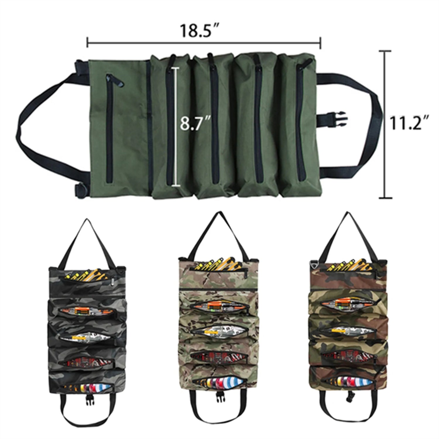 SUPSAW213 Portable Roll Up Tool Bag