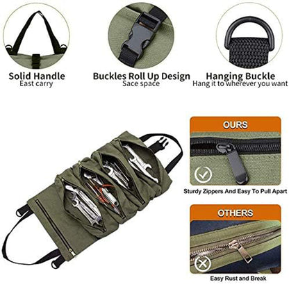 SUPSAW213 Portable Roll Up Tool Bag