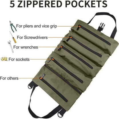 SUPSAW213 Portable Roll Up Tool Bag