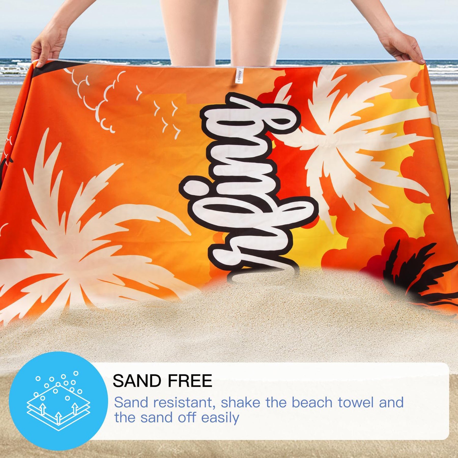 SUPSAW23 Microfiber Beach Towel