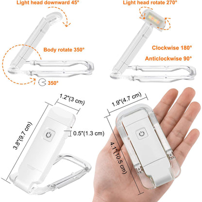 SUPSAW28 Book Light Rechargeable