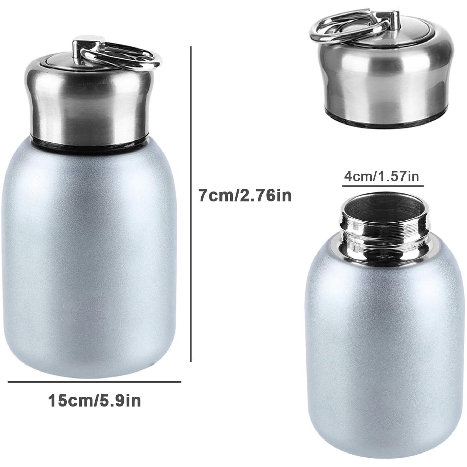 SUPSAW94 10 Oz Mini Stainless Steel Thermos Flask