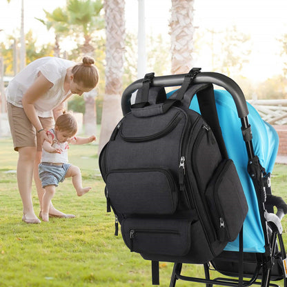 HUPSAZ20 Travel Water Resistant Baby Diaper Backpack