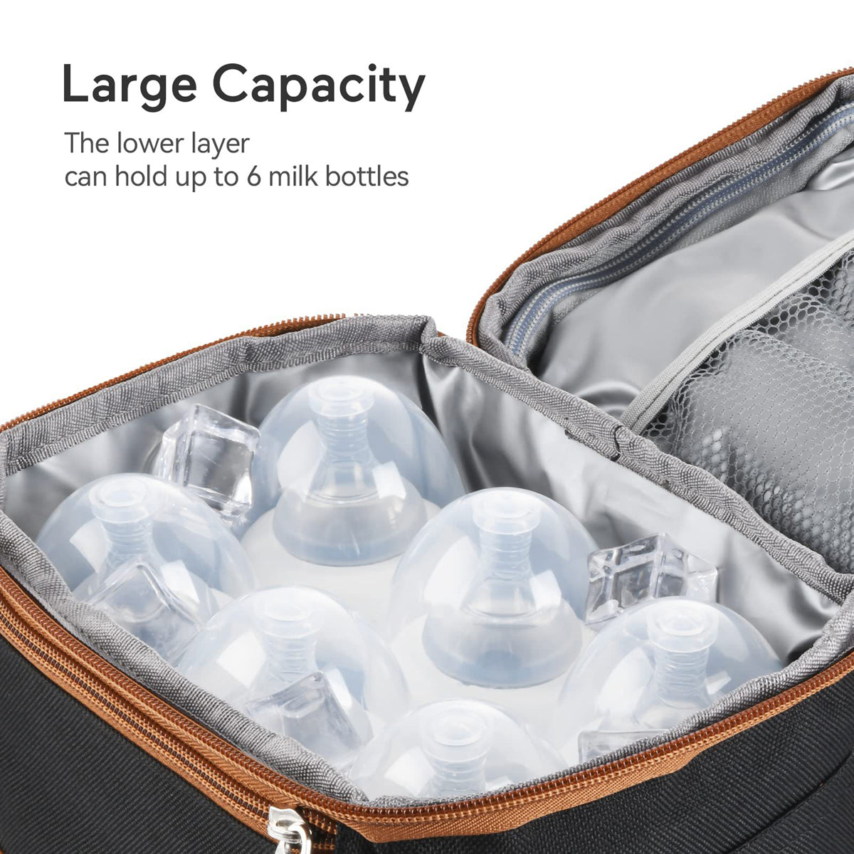 HUPSAZ43 Multi-Function Breastmilk Cooler Bag