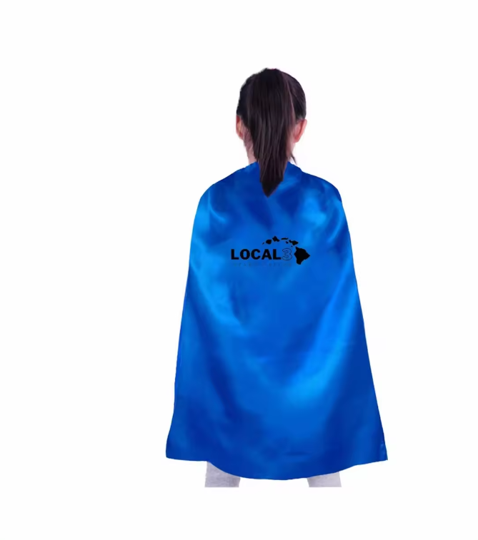 SUPSBL100 Child Superhero Cape with Tape