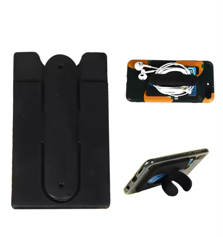 SUPSBL106 Silicone Phone Wallet With Stand