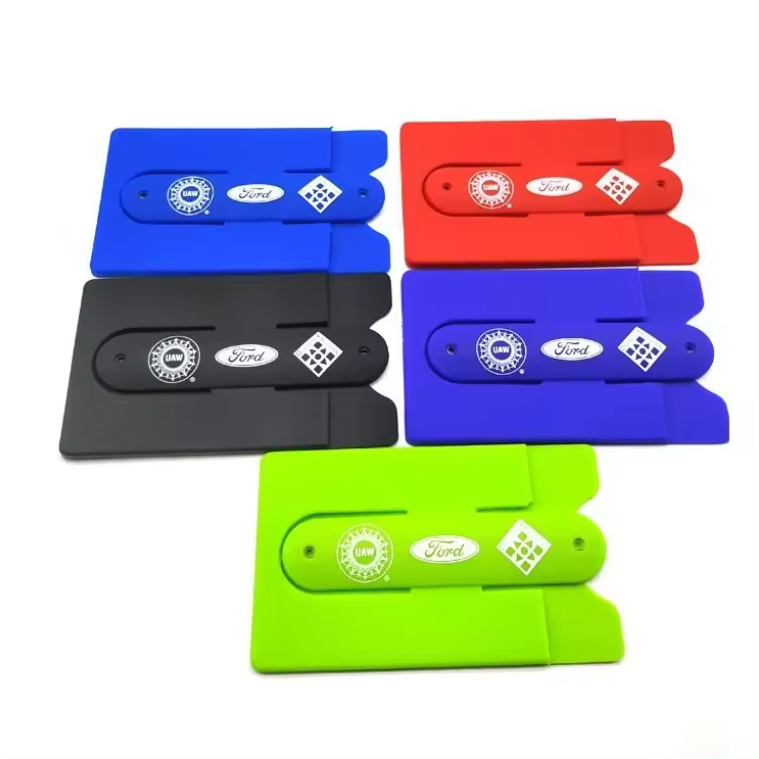 SUPSBL106 Silicone Phone Wallet With Stand