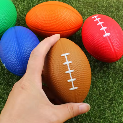 SUPSBL108 Custom Football Stress Reliever