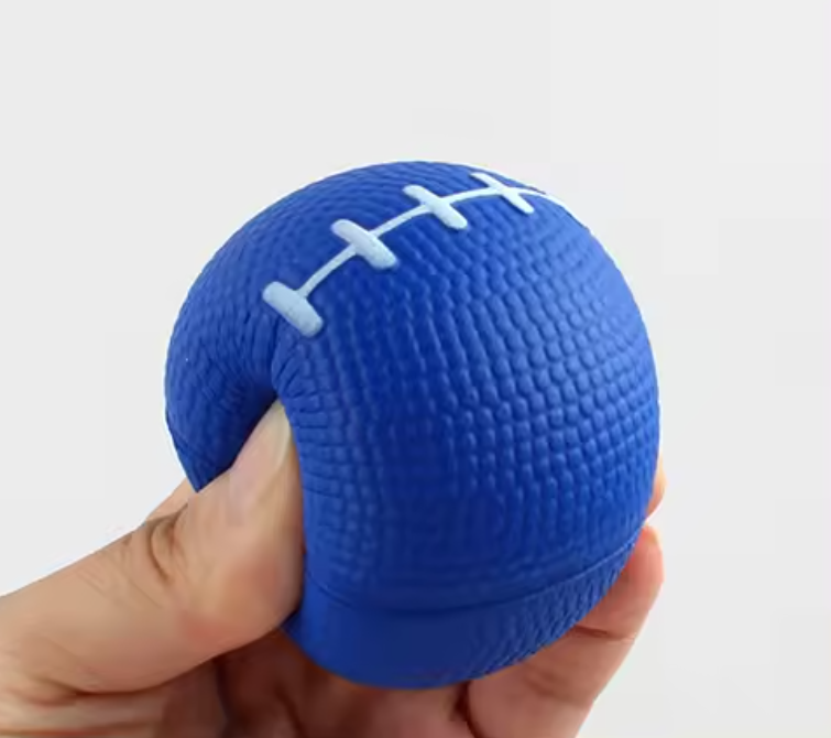 SUPSBL108 Custom Football Stress Reliever