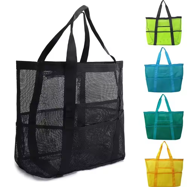 SUPSBL138 Durable Large Mesh Beach Bag