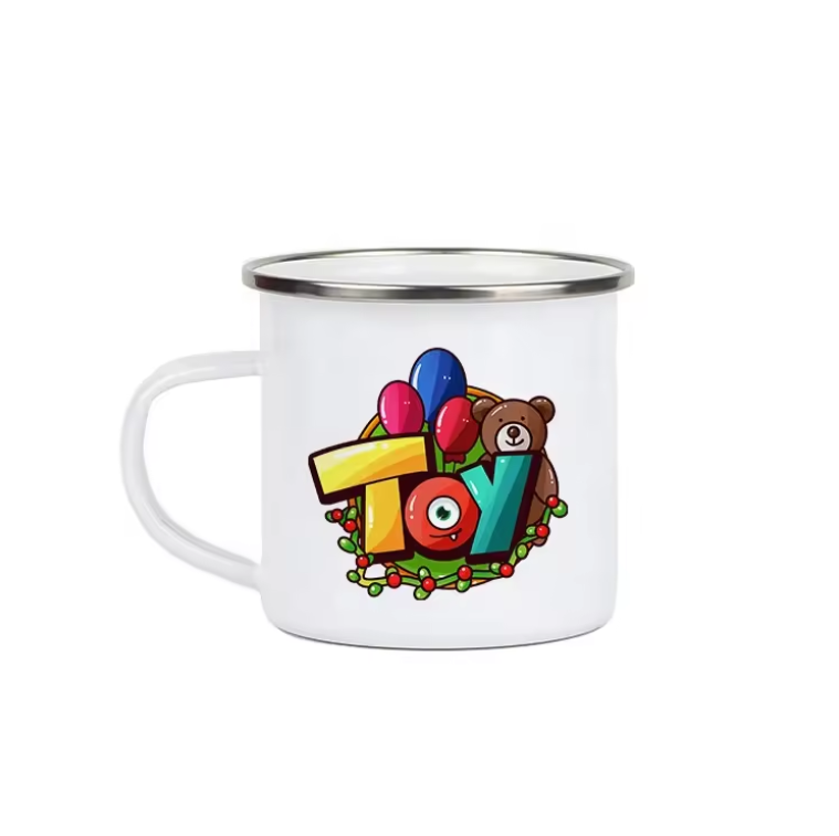 SUPSBL139 Custom Enamelled Mug