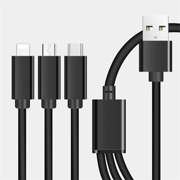 SUPSBL142 3-in-1 USB Charging Cable