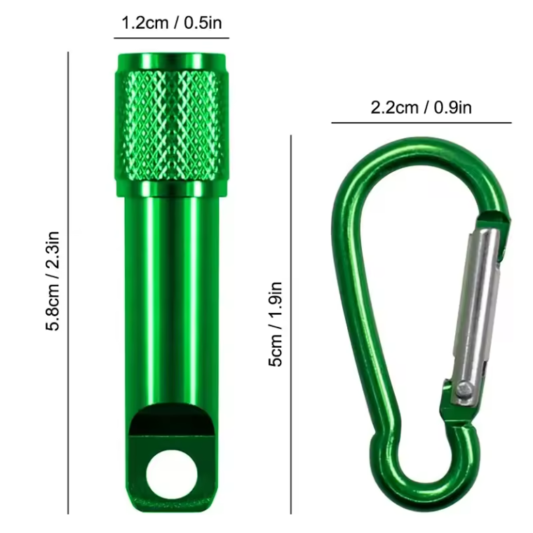 SUPSBL146  Mini Flashlight Led with Carabiner 