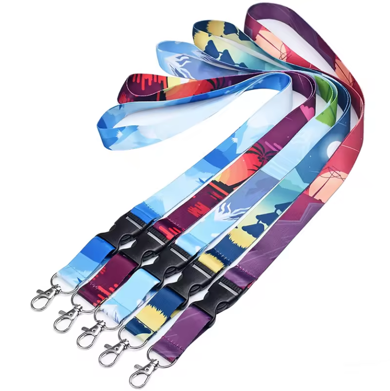 SUPSBL151 Polyester Full Color Lanyard