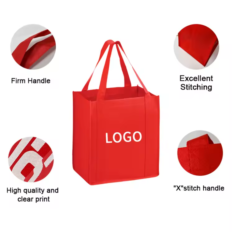 SUPSBL154Grocery Non Woven Tote Bags