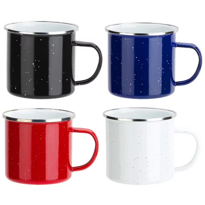 SUPSBL159  Campfire Enameled Metal Coffee Mug