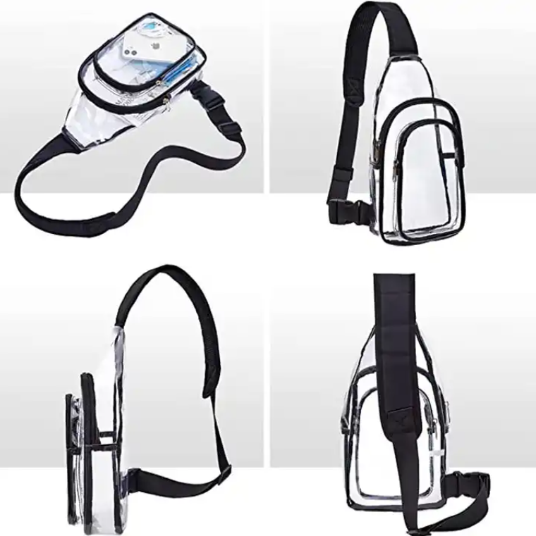 SUPSBL21 Clear PVC Sling Bag