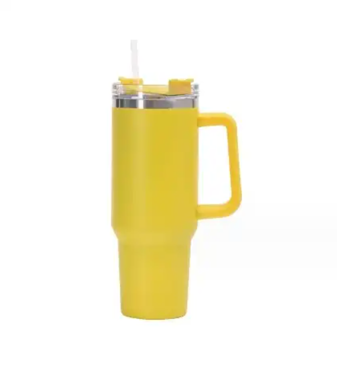 SUPSBL23 30 OZ Travel Mug with Handle and Straw Lid