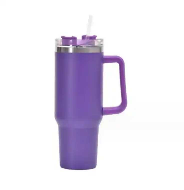 SUPSBL23 30 OZ Travel Mug with Handle and Straw Lid