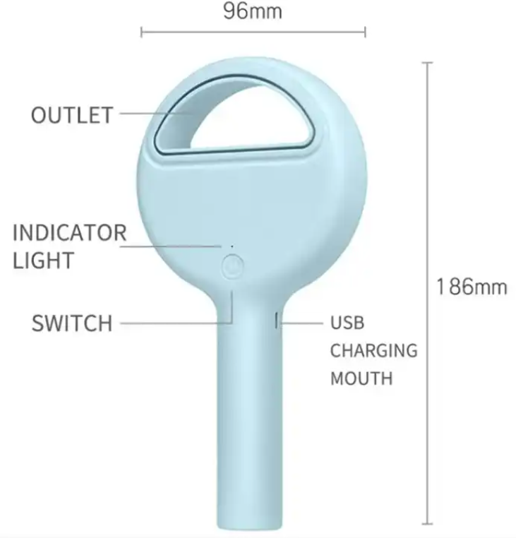 SUPSBL26 Bladeless Handheld Fan