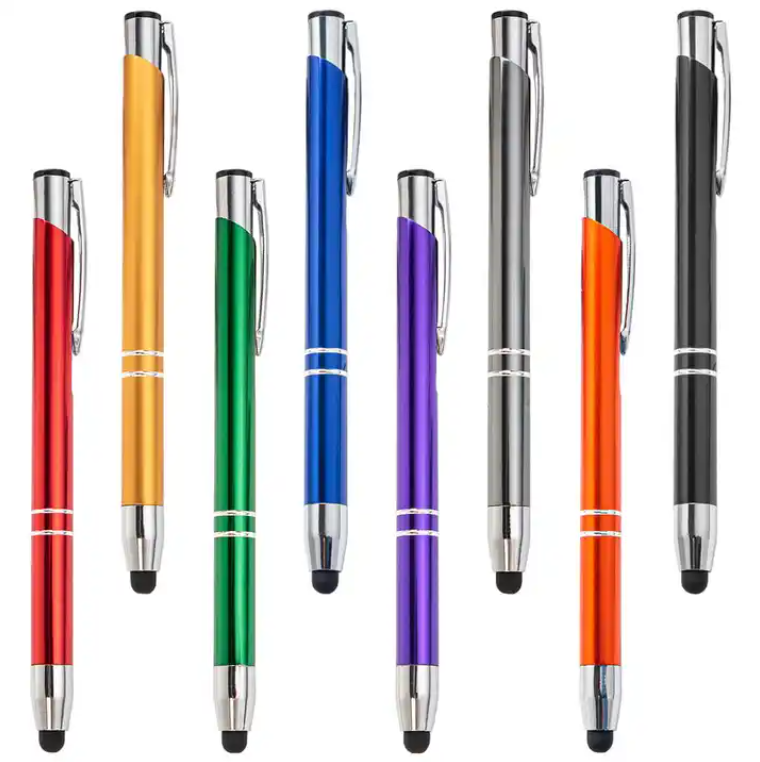 SUPSBL29  2 in 1 Metal Stylus Pen